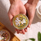 Nine-Tailed Fox Glass Incense Burner — original product photograph