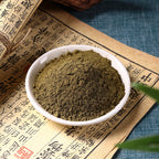 Mint incense-making powder; styling dish not included