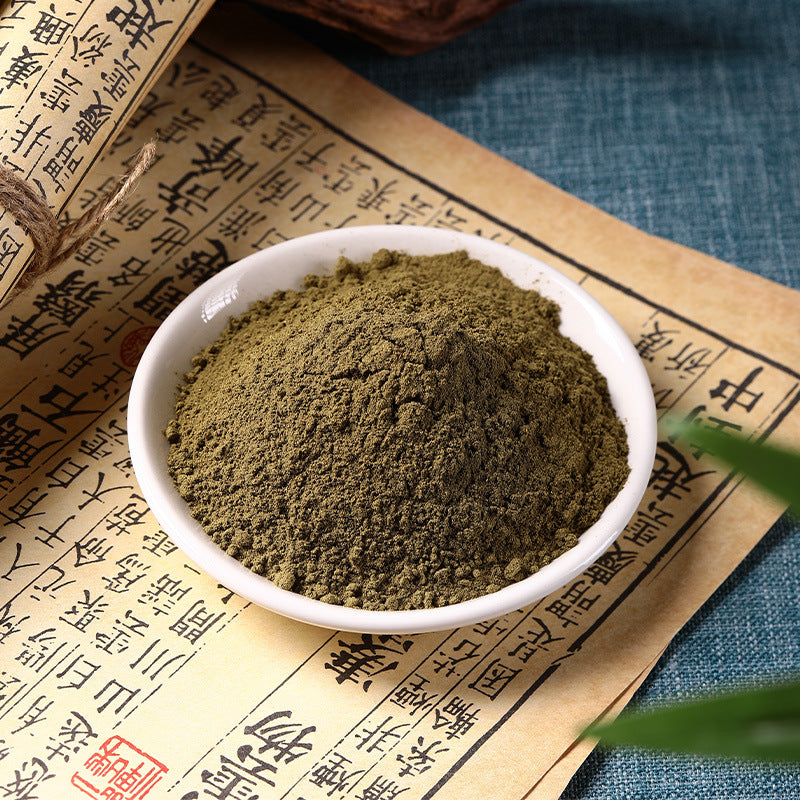 Mint incense-making powder; styling dish not included
