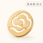 Brass incense pattern mold — Cloud