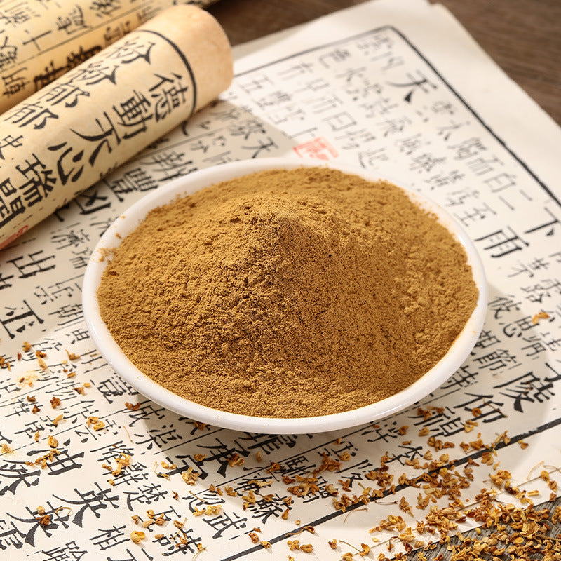 Osmanthus incense-making powder; styling dish not included