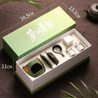 Ceramic incense warmer gift box with dimensions