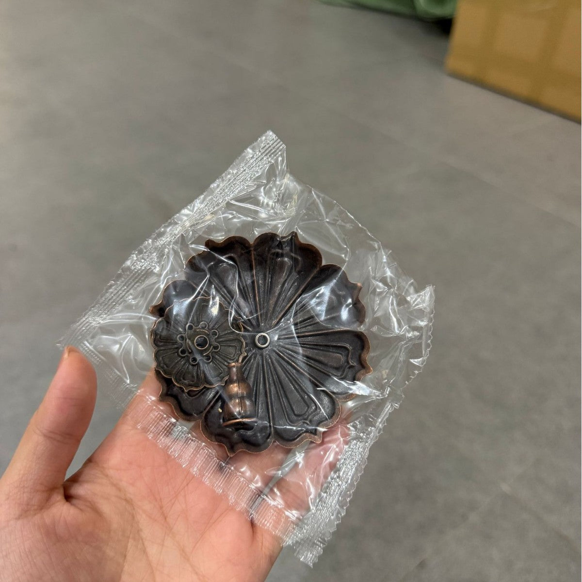 Lotus holder-only option in its packaging; no incense included