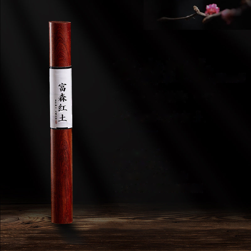 Fusen Agarwood wood-tone incense tube